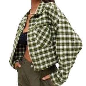 Urban Outfitters BDG  Green Cropped Size XS-TP Oversized can fit a Sm or Med